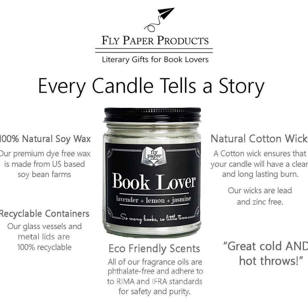 
                  
                    Fly Paper Products - Pemberley Gardens Literary 9oz Glass Soy Candle - Pink Pig
                  
                