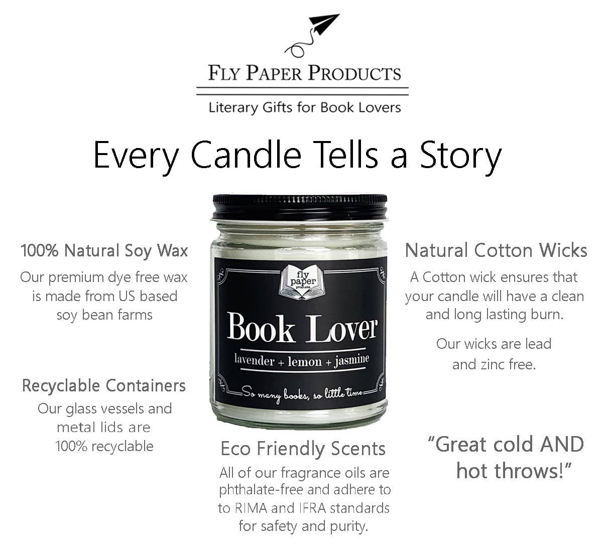 
                  
                    Fly Paper Products - Pemberley Gardens Literary 9oz Glass Soy Candle - Pink Pig
                  
                