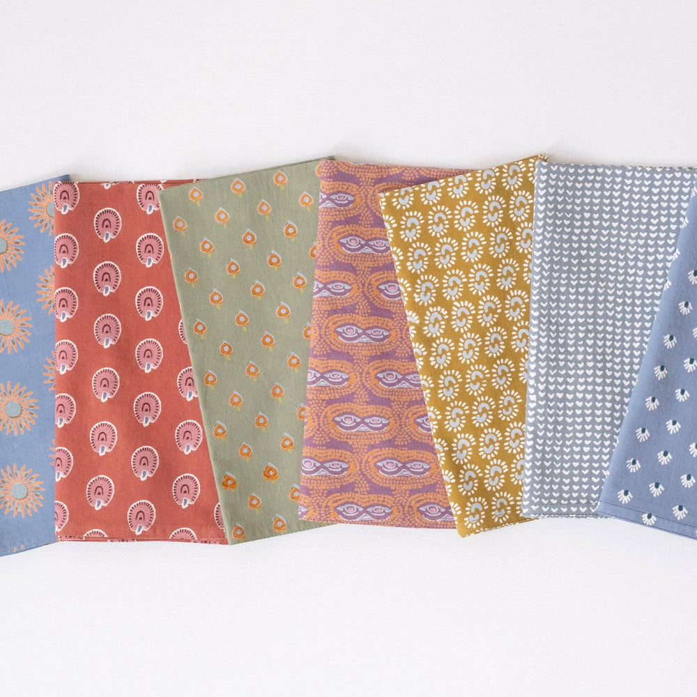 
                  
                    Graymarket Design Sunburst Dark Honey Block Printed Napkins Set of 4 - Pink Pig
                  
                