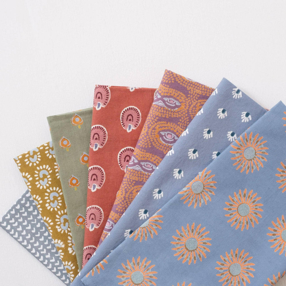 
                  
                    Graymarket Design Sunburst Dark Honey Block Printed Napkins Set of 4 - Pink Pig
                  
                