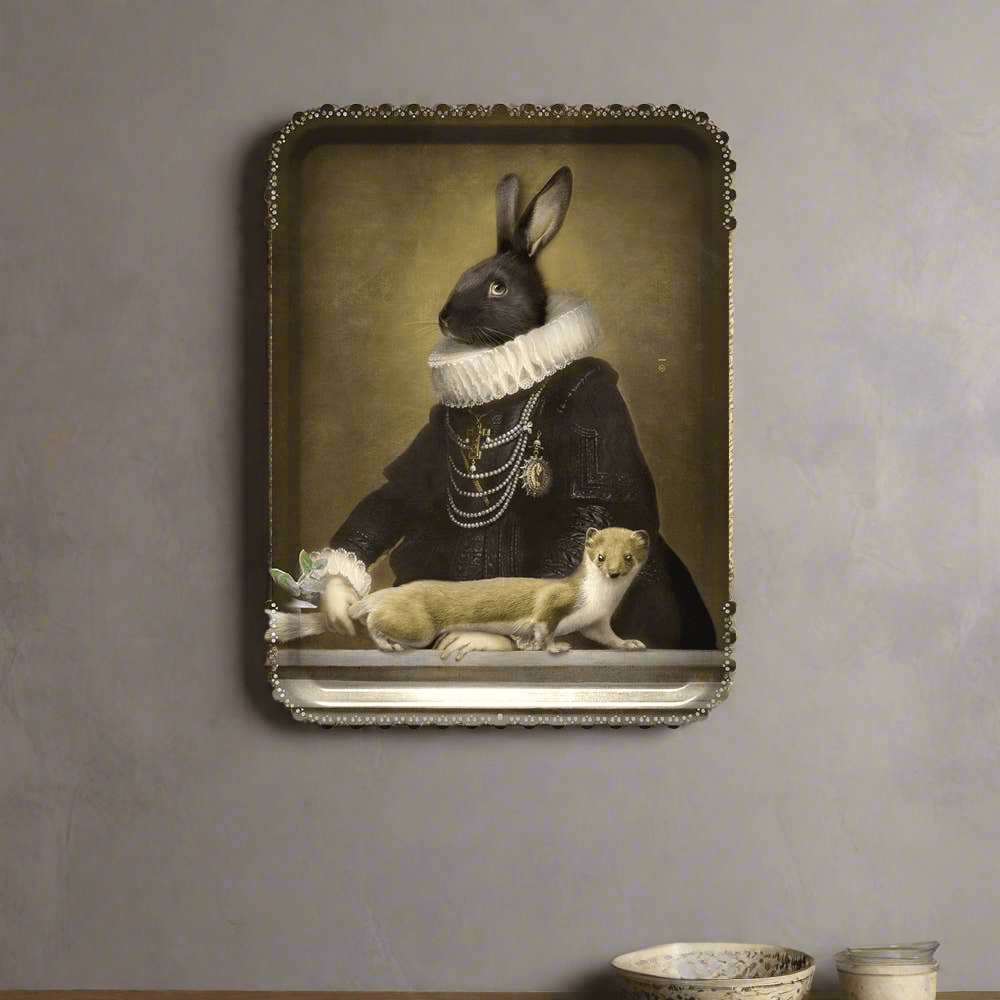 Ibride - Rectangular tray - TASSI WALL DECOR Ibride