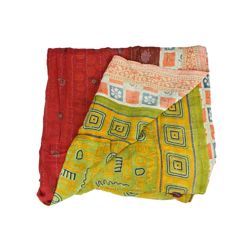 
                  
                    Liv Rocks - Authentic Vintage Kantha Quilts & Blankets Ethically Sourced - Pink Pig
                  
                