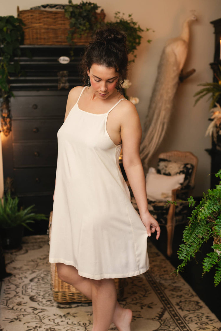 Market of Stars - Étoile Simple Slip for under our Bohéme Slip Dress and Frock - Pink Pig