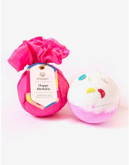 Musee Happy Birthday Bath Balm - Pink Pig