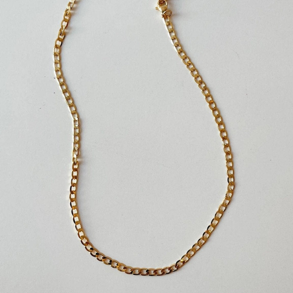 Océanne - GOLD-FILLED Layering Chain Necklaces - Pink Pig