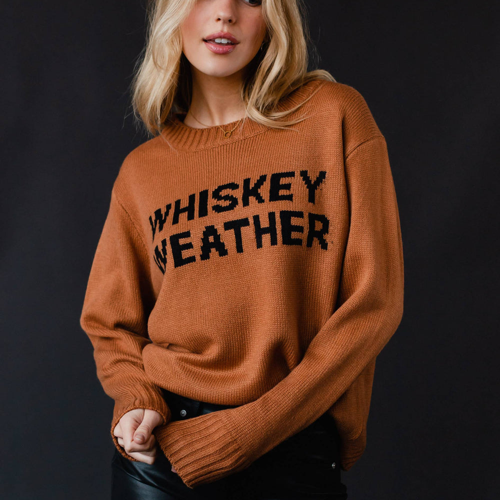 
                  
                    Panache Apparel Co. - Brown Whiskey Weather Sweater - Pink Pig
                  
                