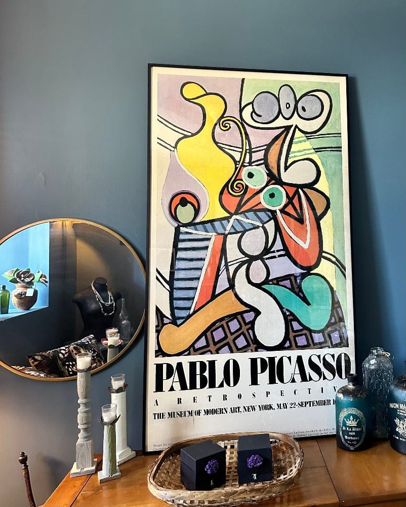 Original 1980 Museum of Modern Art Picasso Poster - Pink Pig