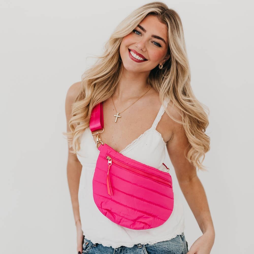 
                  
                    Pretty Simple - Jolie Puffer Belt Bag - Pink Pig
                  
                