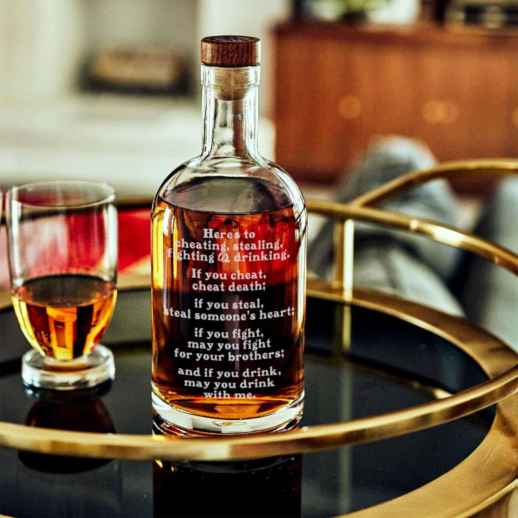 Inebriated Intentions Decanter – Because Salad