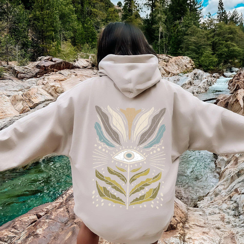 
                  
                    Refinery Number One LLC Mystical Floral Vintage Hoodie Gildan 18500 Graphic Hooded Sweatshirt - Pink Pig
                  
                