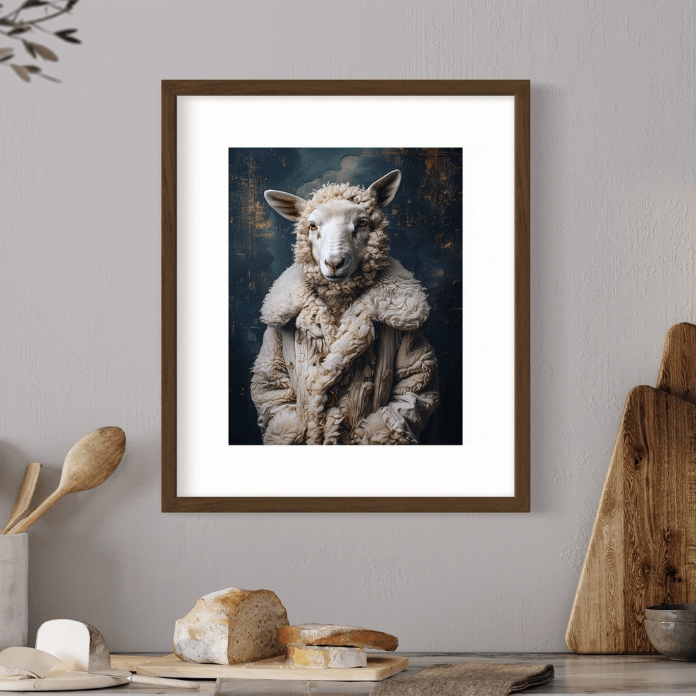 
                  
                    Salty Alyce - Lady BaaBaa in Her Winter Coat Wall Decor 141AS - Pink Pig
                  
                