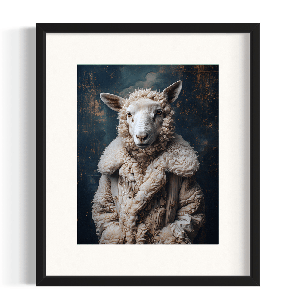 
                  
                    Salty Alyce - Lady BaaBaa in Her Winter Coat Wall Decor 141AS - Pink Pig
                  
                