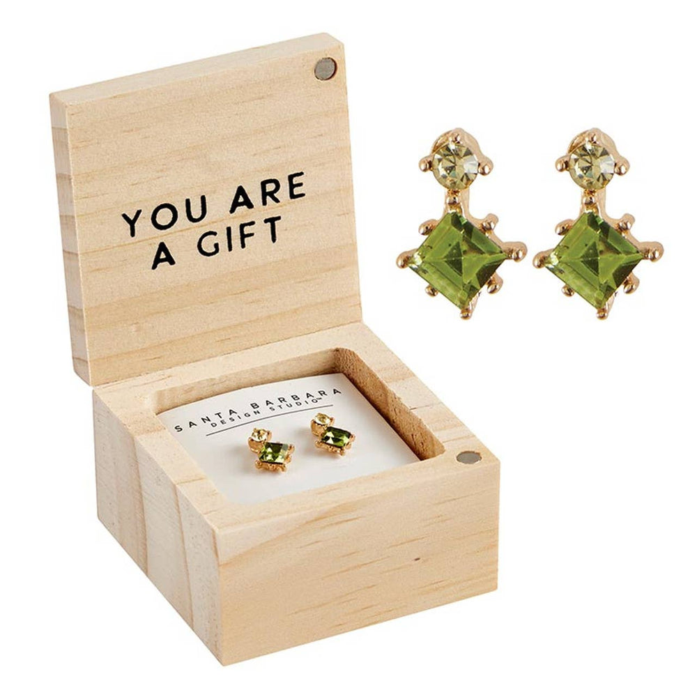 
                  
                    Santa Barbara Design Studio by Creative Brands - Treasure Box Earrings - Gift - Pink Pig
                  
                