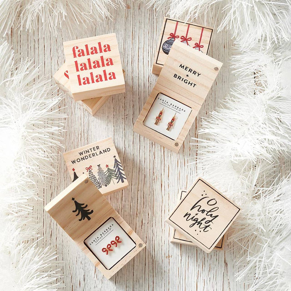 
                  
                    Santa Barbara Design Studio by Creative Brands - Treasure Box Earrings - Gift - Pink Pig
                  
                