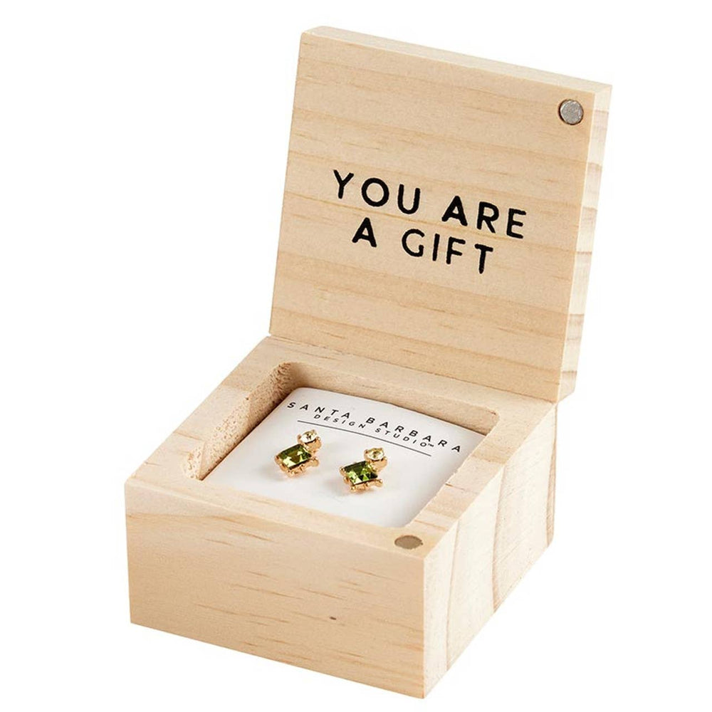 
                  
                    Santa Barbara Design Studio by Creative Brands - Treasure Box Earrings - Gift - Pink Pig
                  
                