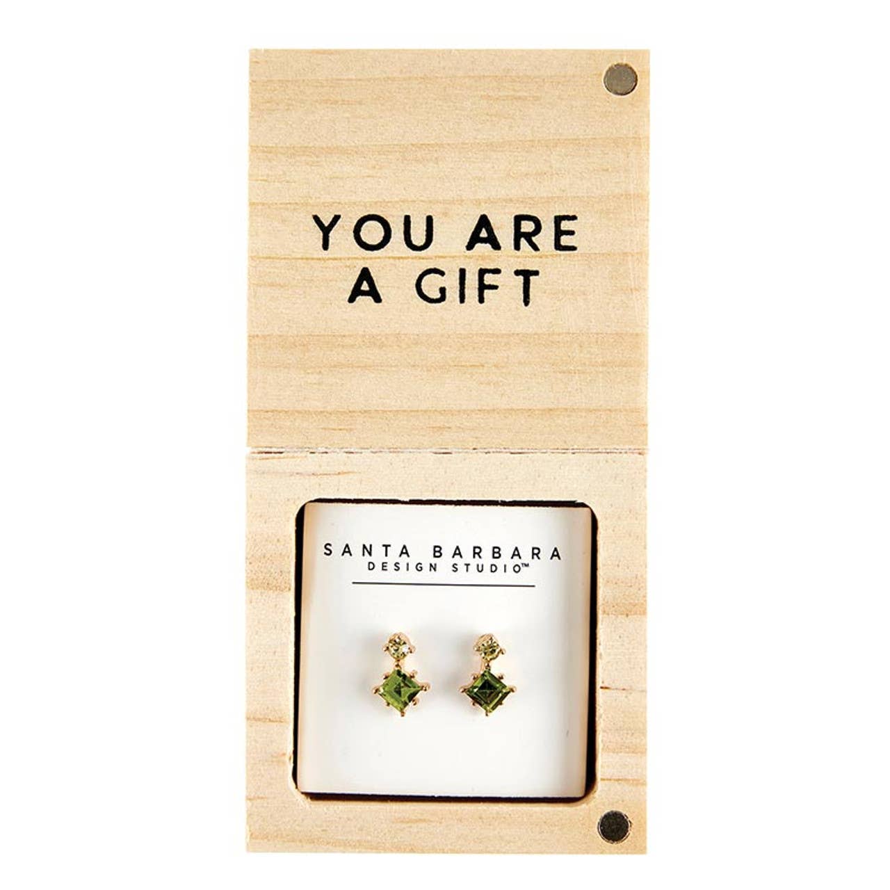 Santa Barbara Design Studio by Creative Brands - Treasure Box Earrings - Gift - Pink Pig
