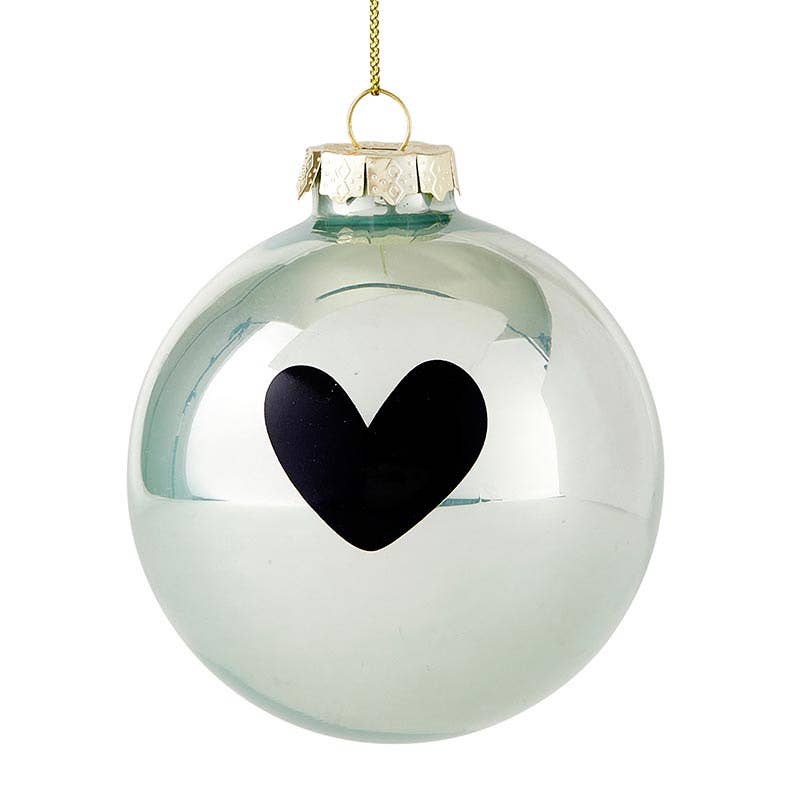 
                  
                    Christmas Glass Ornament Set - Falala Love You - Set of 2 - Pink Pig
                  
                