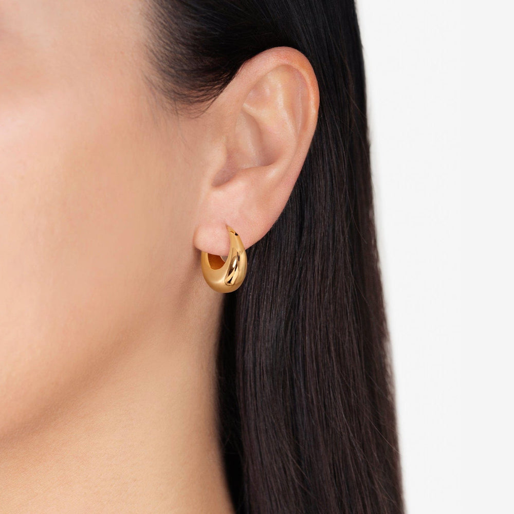 
                  
                    Shashi Lady Hoop Earrings - Pink Pig
                  
                