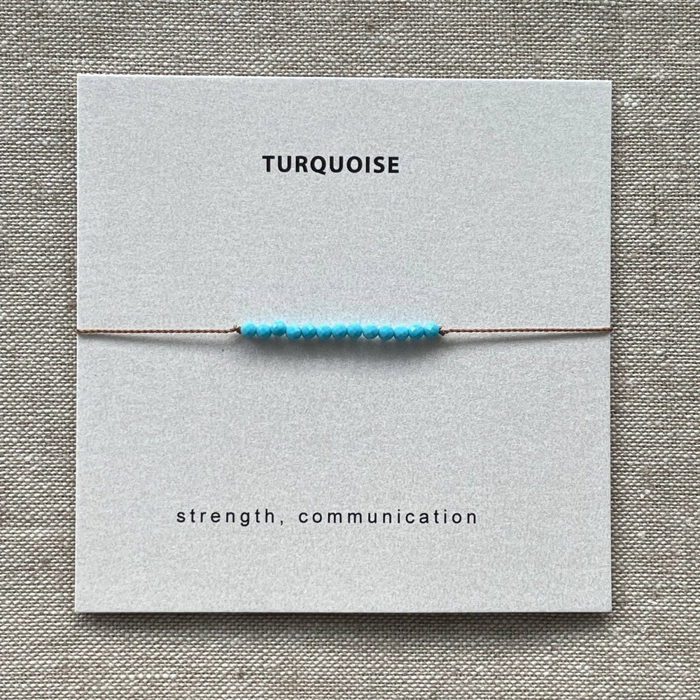 Soulsilk - Turquoise Bracelet - Pink Pig