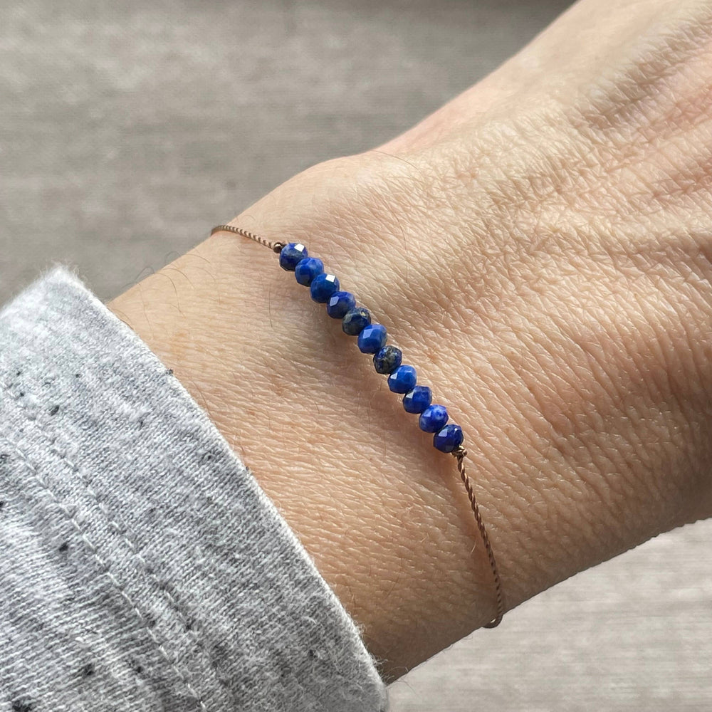 
                  
                    Soulsilk - Lapis Lazuli Bracelet- Compassion - Pink Pig
                  
                