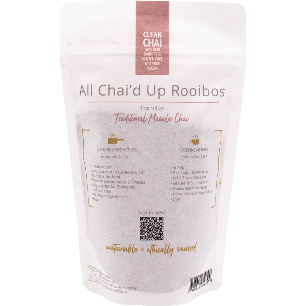 
                  
                    All Chai'd Up Rooibos (Caffeine Free) Blend: 2.5oz - Pink Pig
                  
                