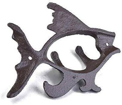 cast iron fish wall hook Vagabond Vintage