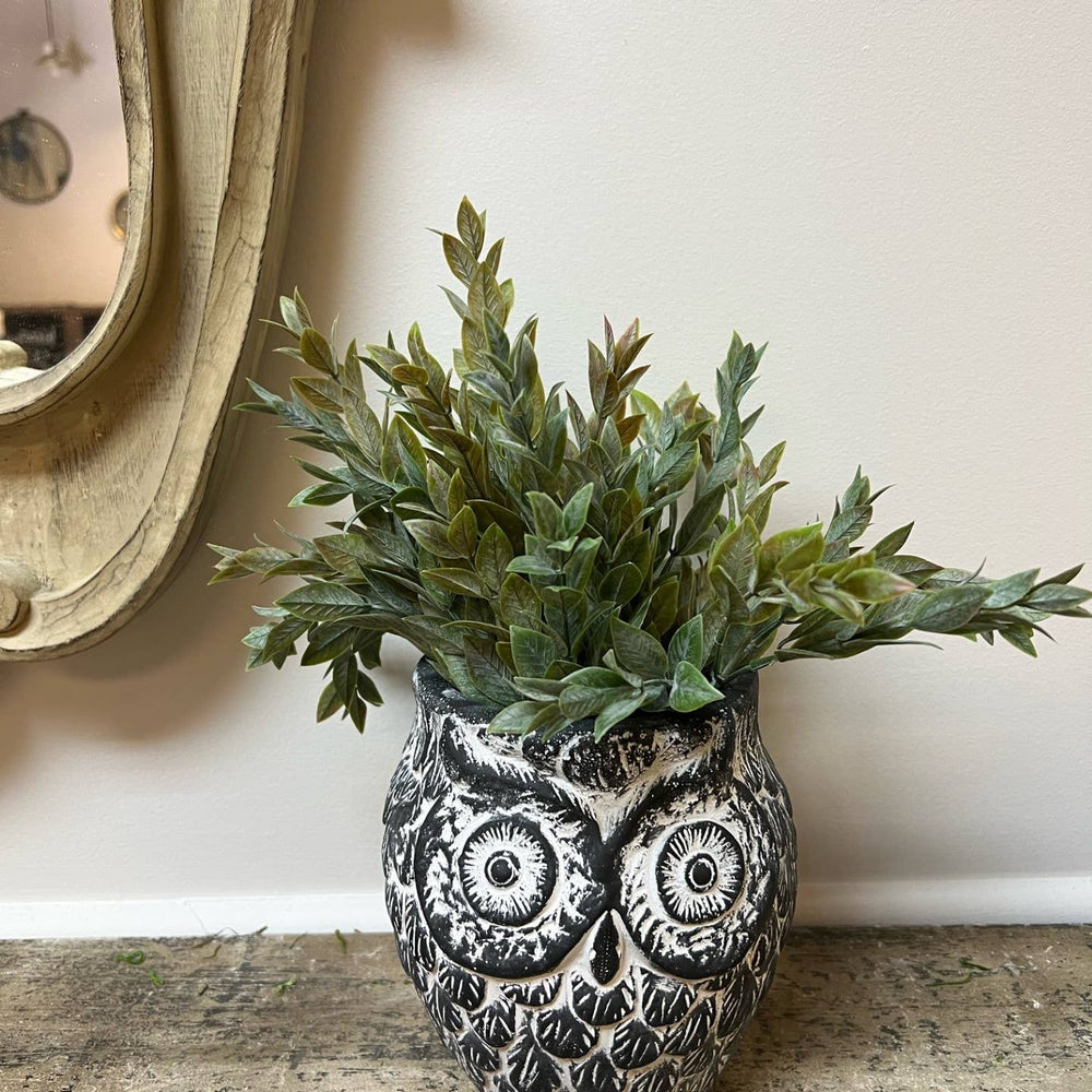 
                  
                    Vagabond Vintage - CEMENT OWL PLANTER - Pink Pig
                  
                