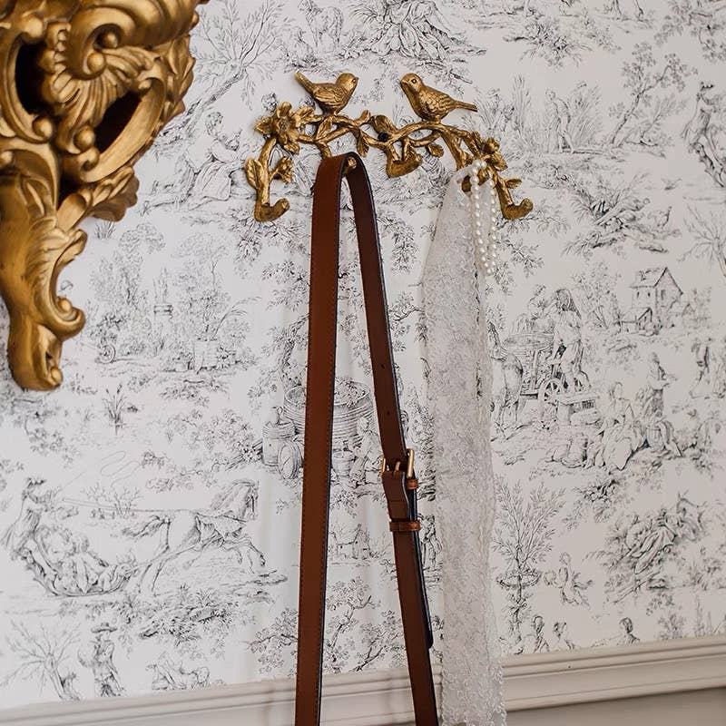 
                  
                    Vagabond Vintage - PEWTER BIRD HOOK - Pink Pig
                  
                
