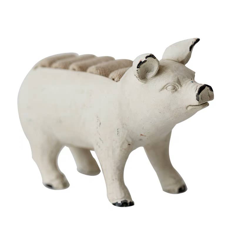 
                  
                    RESIN PIG JEWELRY HOLDER - Pink Pig
                  
                