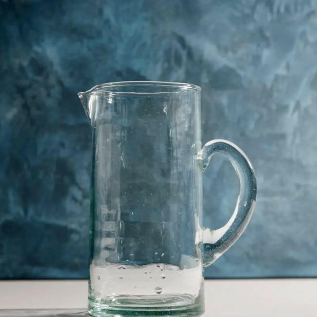 Moroccan Hand-Blown Pitchers - Thumbnail 2