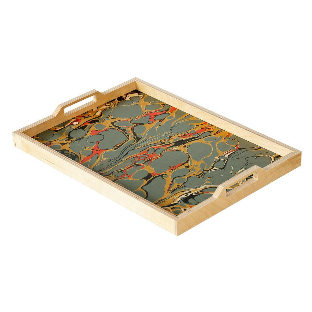 Wolfum Studio Olio Sage Serving Tray - Pink Pig