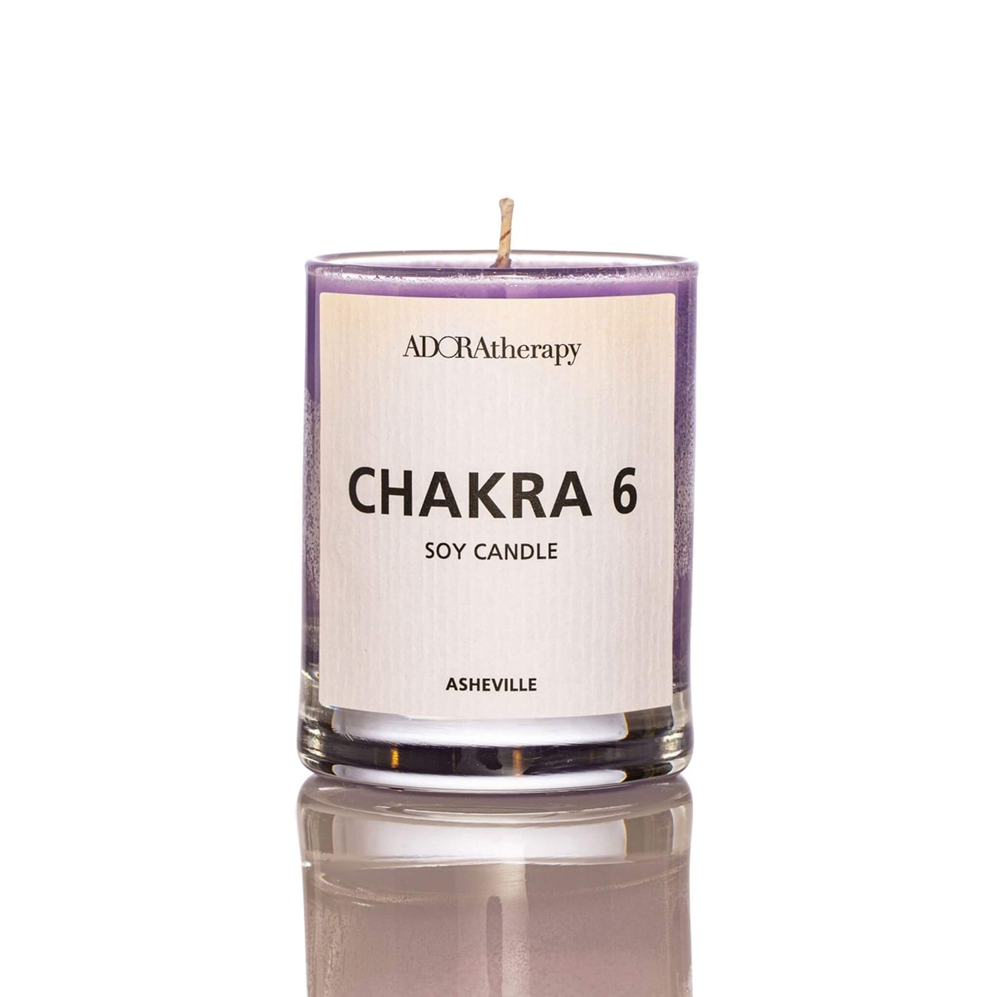 Adoratherapy Third Eye Chakra Meditation Candle - Pink Pig