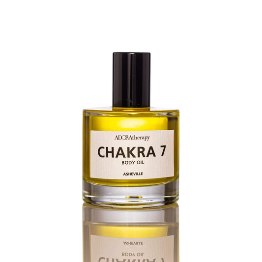 Chakra Dry Touch Healing Body Oil Number 7 - Pink Pig