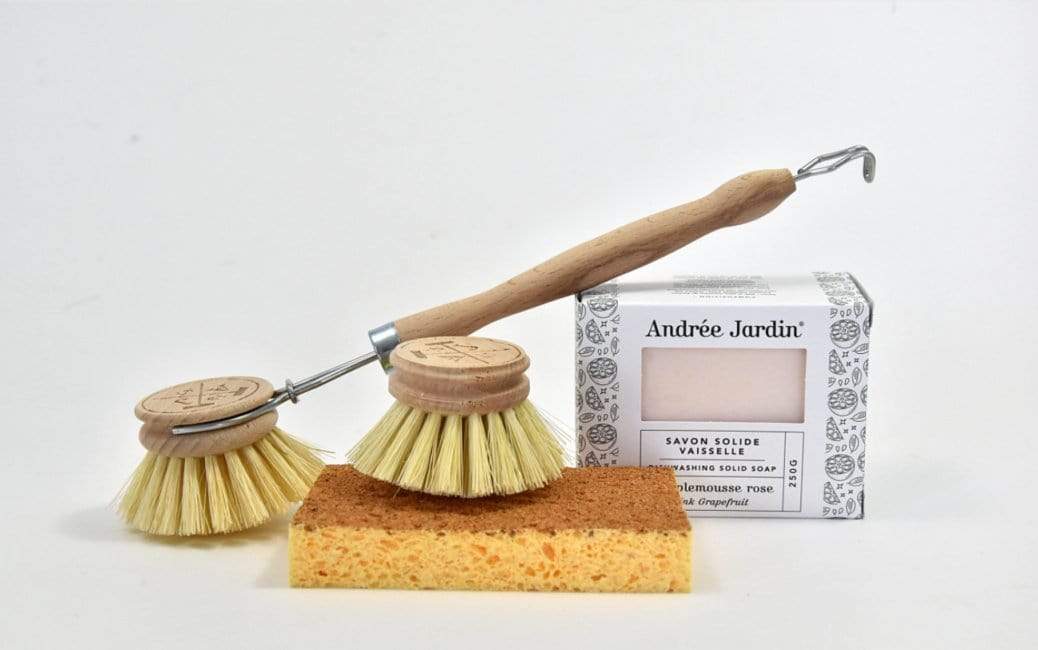 Natural dishwashing set