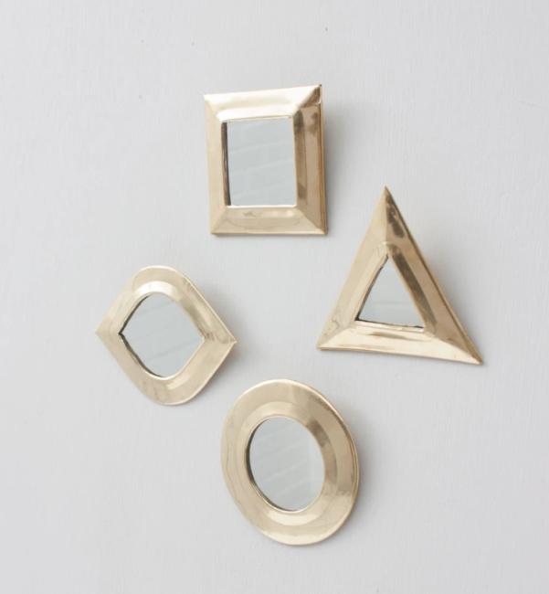 Moroccan Tiny Mirror Set - Pink Pig
