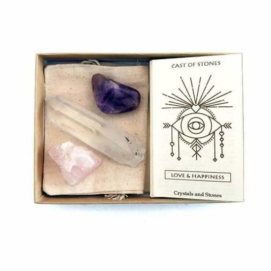 Love & Happiness Stone Set - Pink Pig