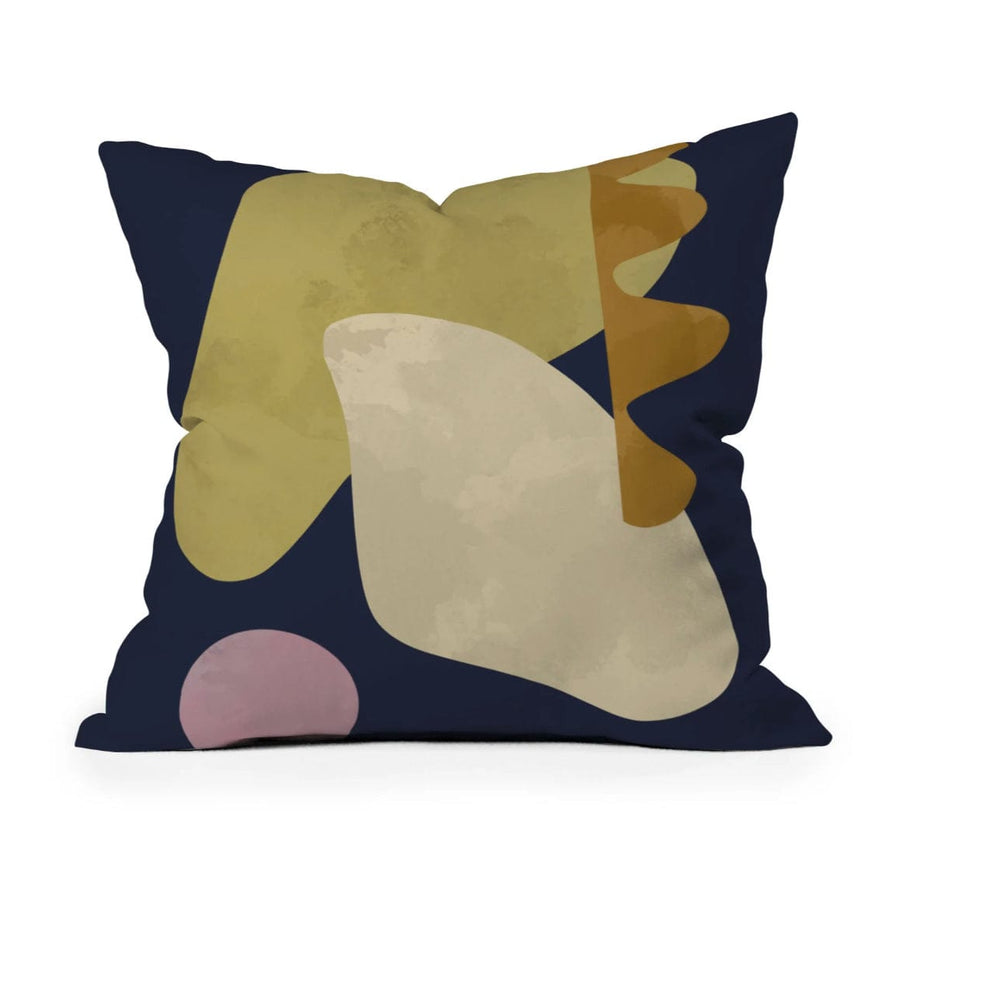 Monochrome Decorative Pillow - Pink Pig