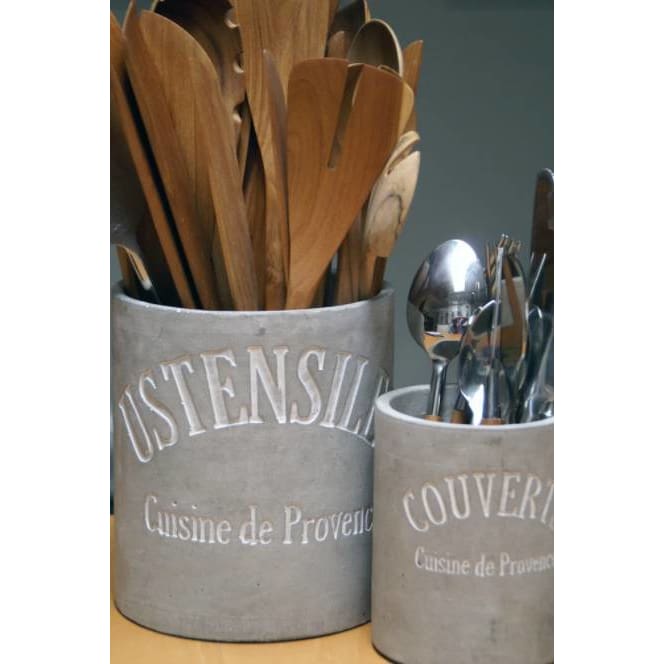 
                  
                    Cement Cutlery Crock - Pink Pig
                  
                