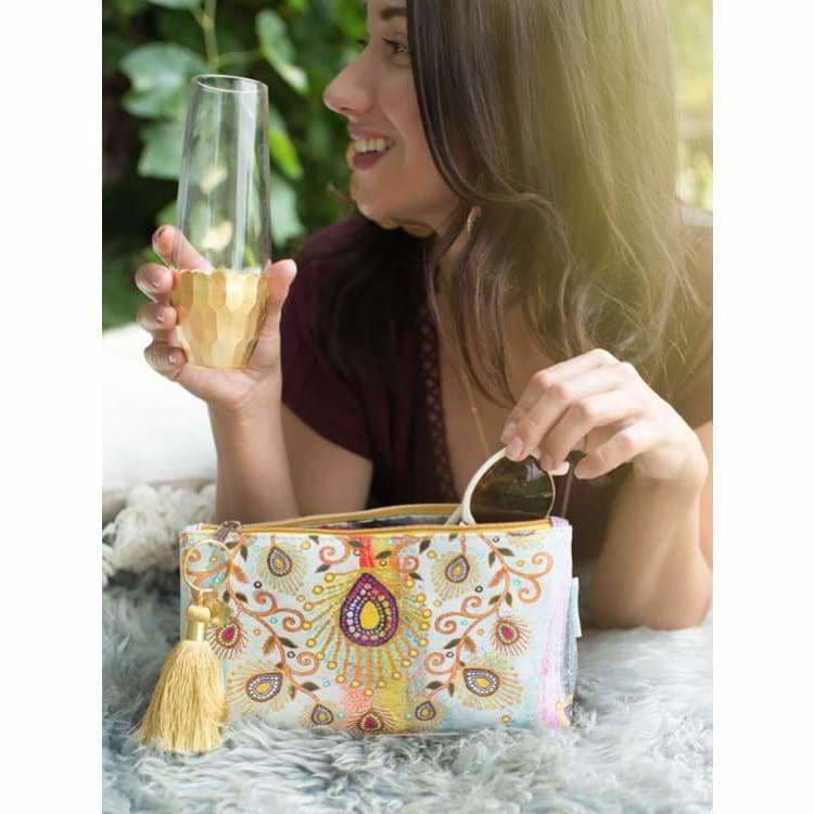 
                  
                    Papaya Art Moroccan Small Tassel Pouch - Pink Pig
                  
                