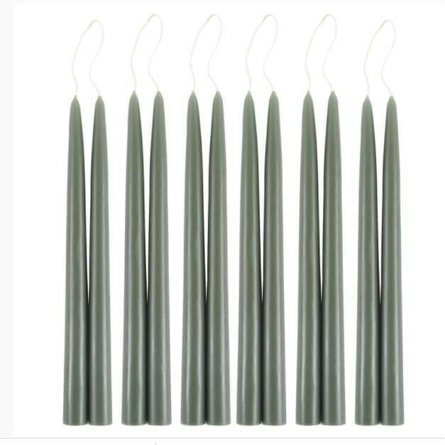 Moss Taper Candle Set - Thumbnail 3
