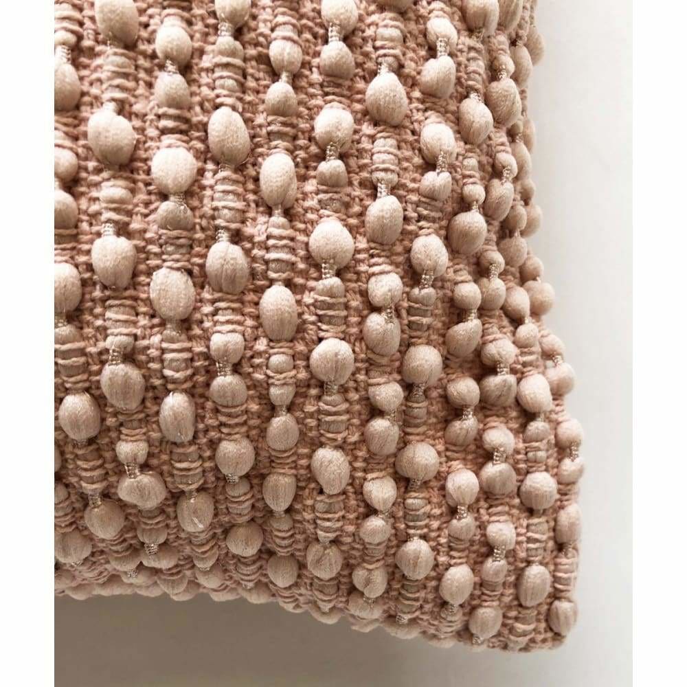 
                  
                    Boho Pink Textured Pillow - Pink Pig
                  
                
