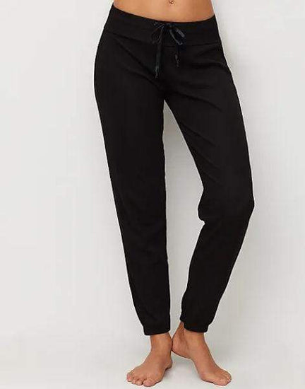 PJ Harlow Black Dena Sweatpant - Pink Pig