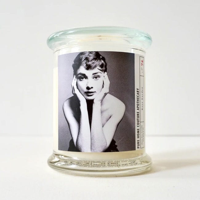 Audrey Hepburn Couture Candle - Pink Pig