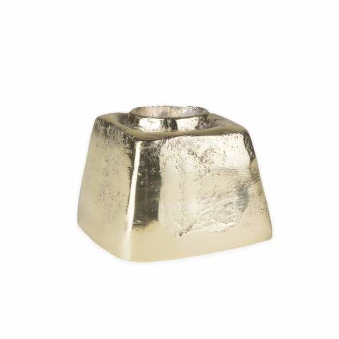 
                  
                    Brass Taper Block Holder - Pink Pig
                  
                