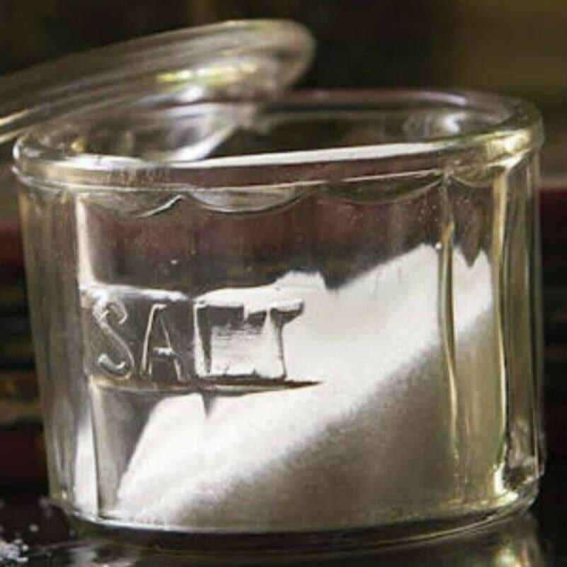 Glass Salt Cellar with Lid - Thumbnail 2