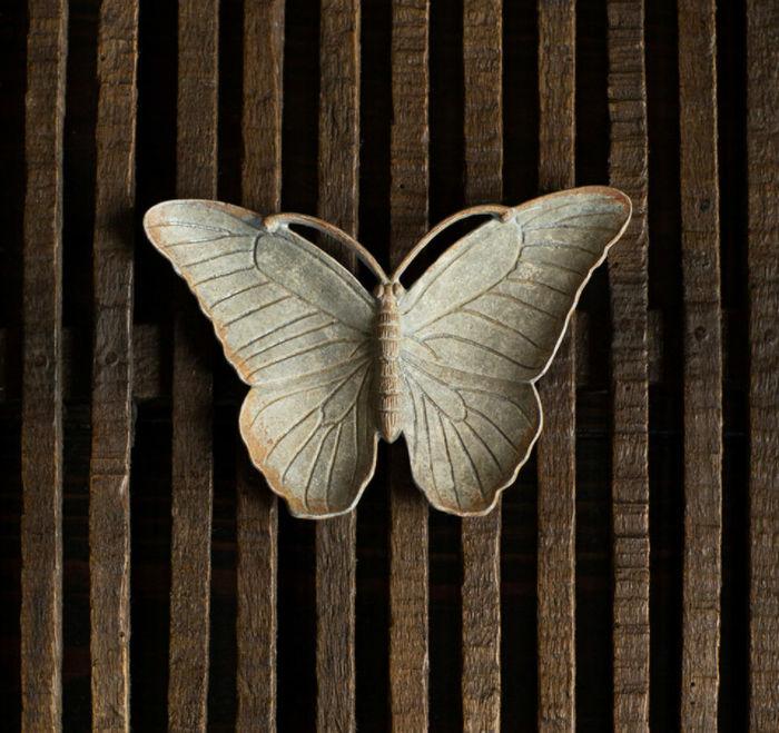 
                  
                    Zinc Butterfly Jewelry Dish - Pink Pig
                  
                