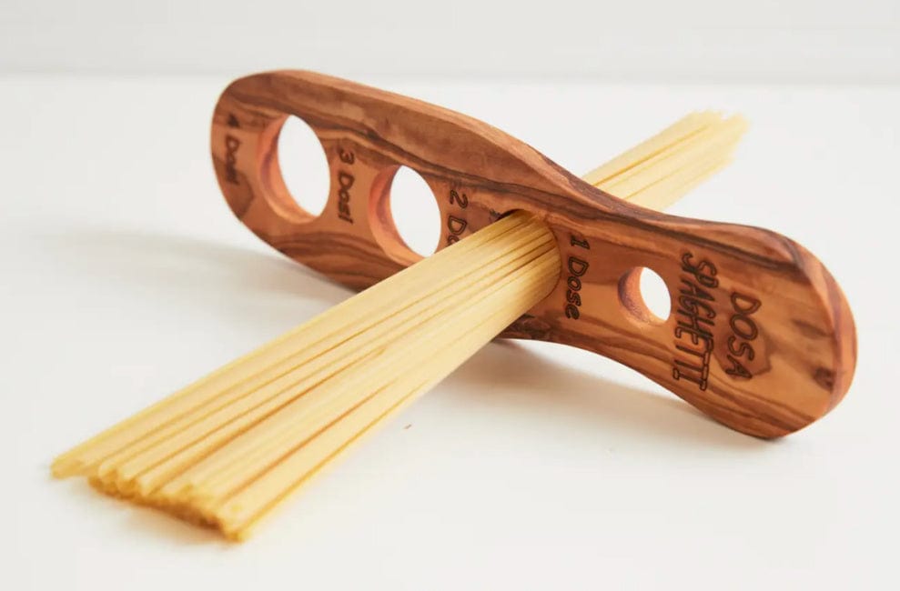 Verve Culture - Italian Olivewood Spaghetti Measure - Pink Pig