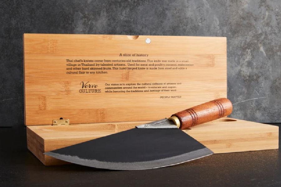 
                  
                    Thai Chef's Moon Knife - Pink Pig
                  
                