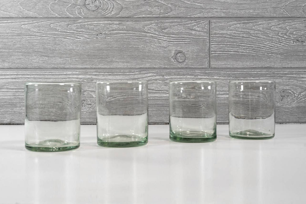 
                  
                    Verve Culture - Handblown Mexican DOF Glasses - Clear - Pink Pig
                  
                